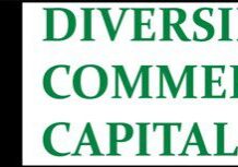 Green text displaying the words 'DIVERS', 'COMM', and 'CAPITA'.